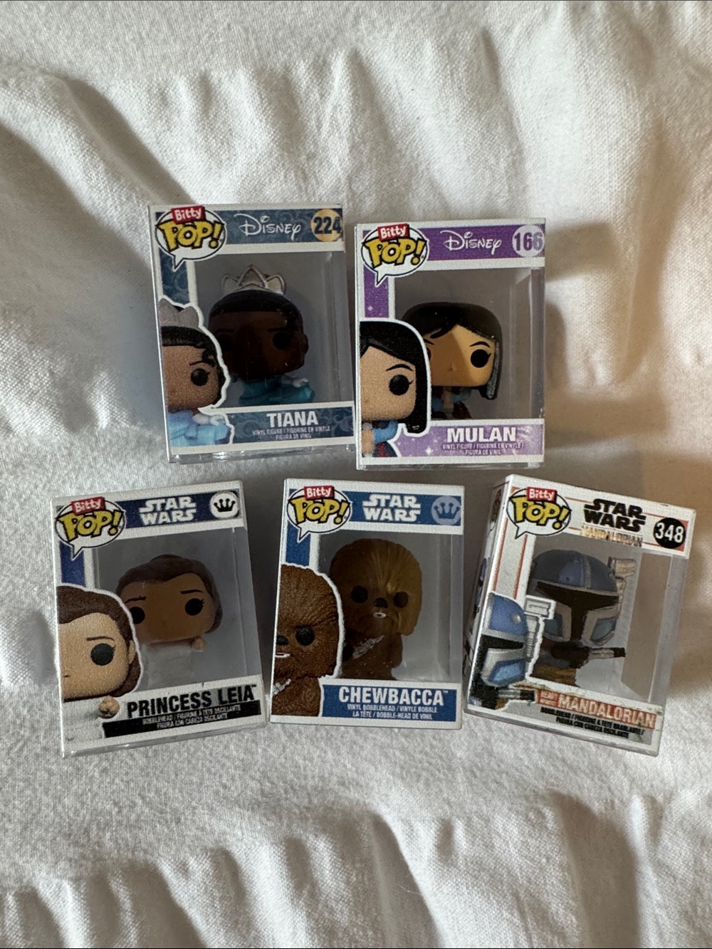 Funko Bitty Pops - lot of 5